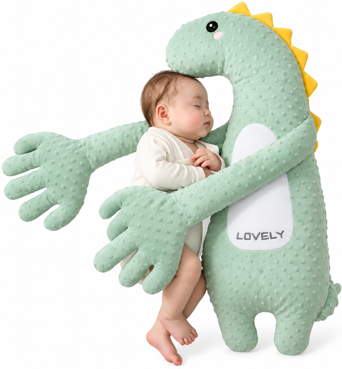 Hugging Plush with Soothing Pats